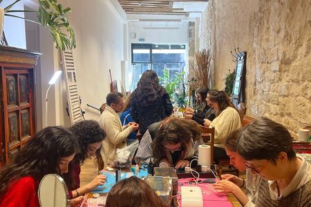 Paris 1e Duo Resin Jewelry Making Workshop