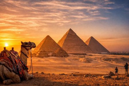 All-Inclusive Private Tour: Giza Pyramids,Sphinx,Sakkara &Memphis
