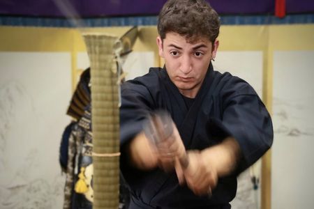 Trial slashing in Bushido with Samurai Sword real sharpnes