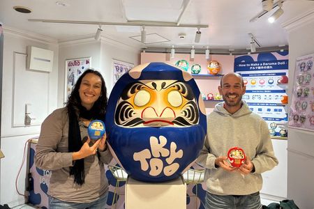 Tokyo: Make Your Own Daruma - Japanese Good Luck Charm