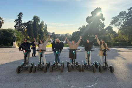 Modern Athens Electric 4W Scooter Tour