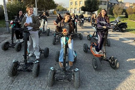 Modern Athens Electric 4W Scooter Tour