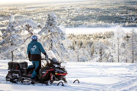 Thrill of Snowmobiling for Adults Only