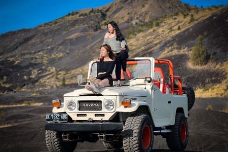 Private Mount Batur Jeep Sunrise 1450 MASL with Pick up and Drop