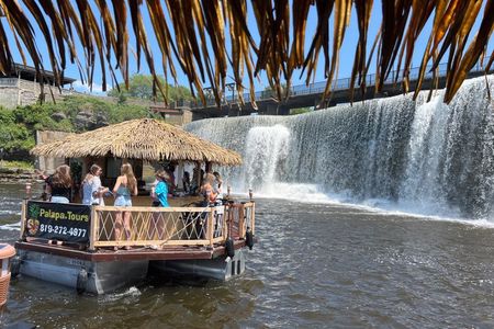 Moana Floating Tiki Bar on the Ottawa River
