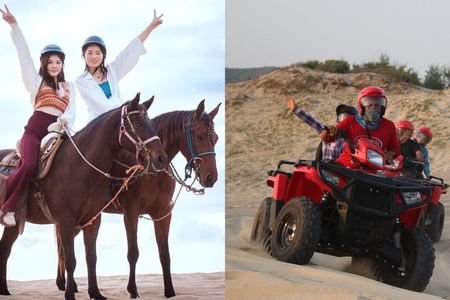 Ultimate Baja Combo: Horseback Riding & ATV Beach Adventure