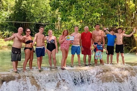 Dunn's River Falls and Blue Hole Falls Combo Day-Trip