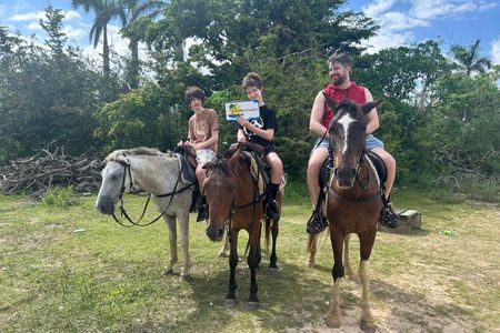 Horseback Ride/Swim, Blue Hole Falls, Bamboo Rafting, Rick's Cafe