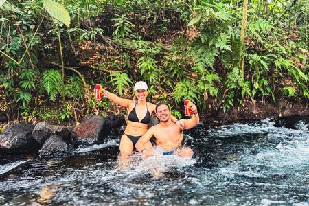 Arenal Volcano Hidden Hot River and Waterfalls Premium Tour