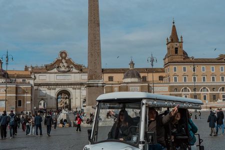Private Rome Express 1 Hour Golf Cart Ride