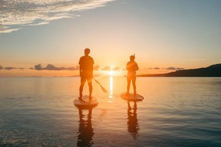 Okinawa Iriomote Sunrise SUP/Canoe Tour in Iriomote Island