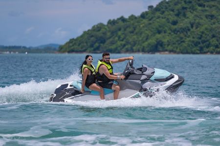 Phuket 9 Stop Jet Ski Tour with Meal & Pick up-Price for 1 Jetski