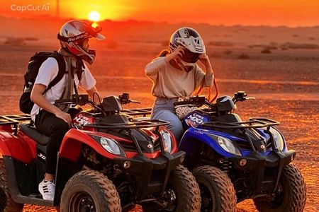 Agafay Desert Adventure : Quad Bike , Camel Ride & Dinner Show