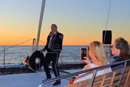 Cabo San Lucas Sunset Cruise Live Mariachi, Dance and Open Bar