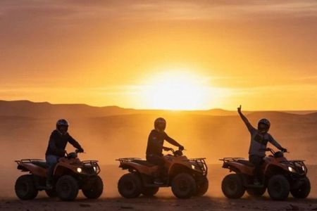 Desert Agafay Marrakech: Quad & Camel Ride, Sunset, Dinner & Show