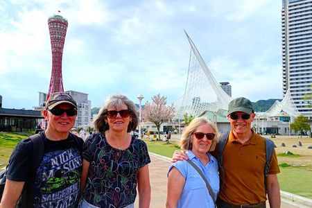 Kobe Sake Tasting, Shrines, Gardens and Scenic Harbor in 1day
