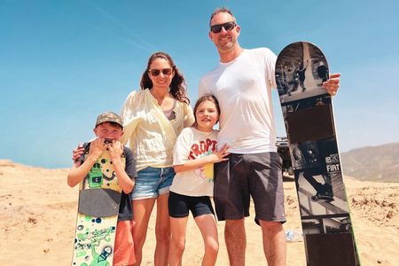 Sandboarding in Timlalin Dunes with Hotel Pick-Up