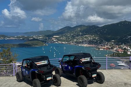 Tropical Trek: 4 Hour Self Guided UTV/SxS Adventure of St Thomas