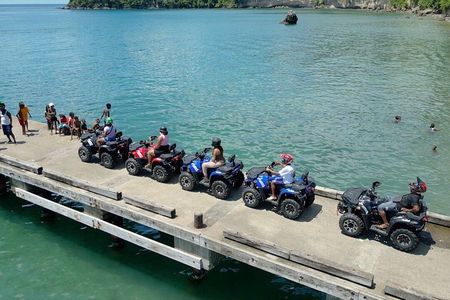 Hidden Treasure ATV Experience in Canaries St. Lucia