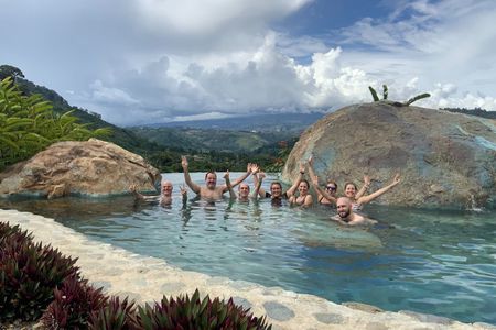 Irazu Volcano, small towns and Hot Springs. Private Tour