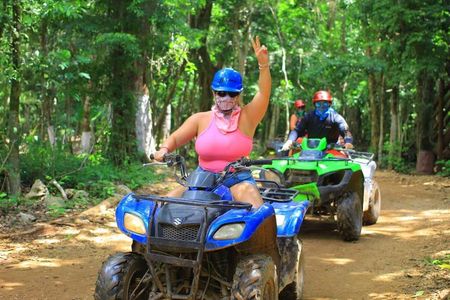 Free horse Adventure all-in-one ATV and Zip lines and Horse Cancun
