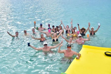 Punta Cana Snorkel Party Boat with Open Bar Crystal Turquoise sea