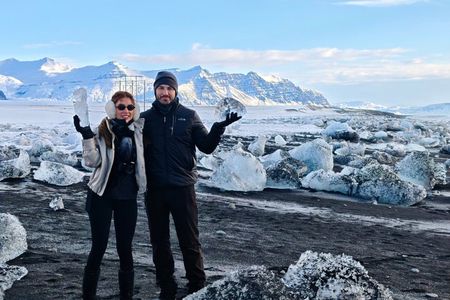 South Coast with Diamond Beach Private Tour from Reykjavik