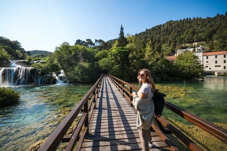 Zadar: Krka Waterfalls and Traditional Etnoland Experience