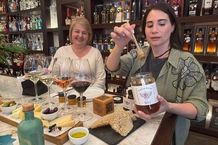 Athens Olive oil Honey and Wine Tasting with Snacks Experience