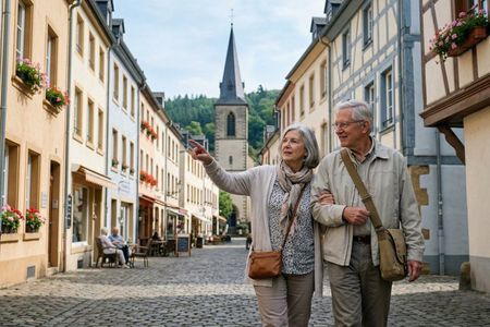 Private Walking Tour in Vianden Castle Old Town Heritage