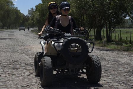 Teotihuacan by quad bike with Guide and shot morning and afternoon