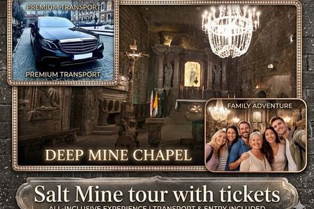 Salt Mine Wieliczka Guided Tour - Shared Transport With Tickets
