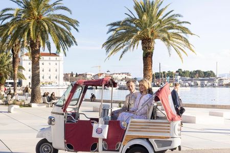 Split: Private Panoramic Tuk-Tuk Tour + Ice-Cold Drinks