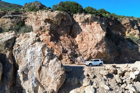 Gialiskari Beach, Palaiochora Village & Seaside Lunch