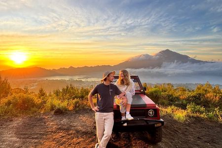 Private Mount Batur Jeep Sunrise 1450 MASL with Pick up and Drop