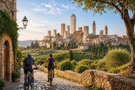 San Gimignano: eBike Tour Virtual-Guided