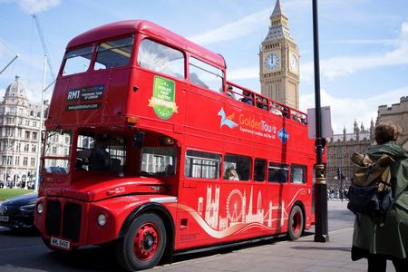 London’s First Electric Routemaster Bus Tour with Live Guide