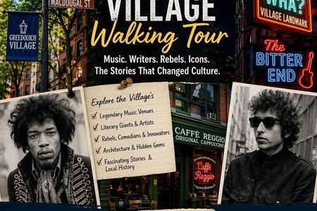 Greenwich Village Private Music, Art, & Culture Tour