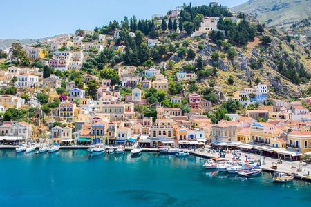 Boat Trip to Symi Island with swimming stop at St George Bay