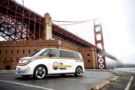 San Francisco City Tour in EV Volkswagen Van