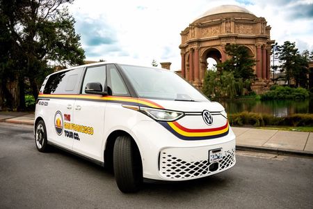 San Francisco Private City Tour in New EV Volkswagen Van