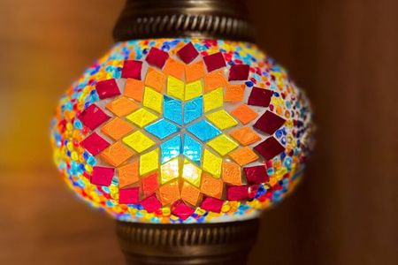 Istanbul Turkish Mosaic Lamp Workshop in Balat - All Included