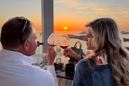 Santorini Sunset Wine Tour | Private Tasting — Santo Wines Finale