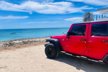 Full day Aruba Island Private Jeep Tour Arikok Park - Drone Shots