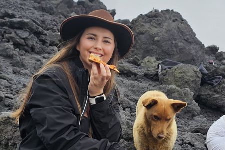 Pacaya Volcano Sunset Hike with Pizza and Marshmallows
