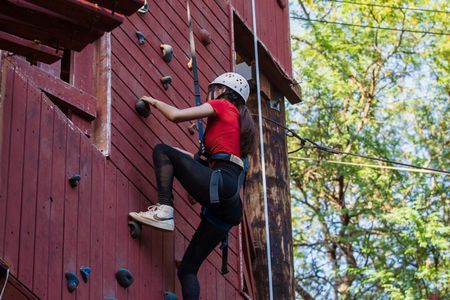 Adventure Course Extreme Including Climbing Wall & Rappel