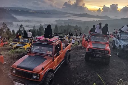 Bali Mount Batur 4x4 WD Jeep Sunrise Private Tour