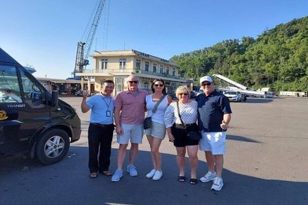 Chan May Port to Golden Bridge or Hoi An By Private Car