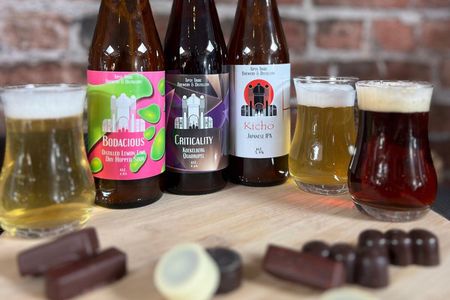 Brussels: Beer & Chocolate Tasting in a Micro Brewery-Distillery