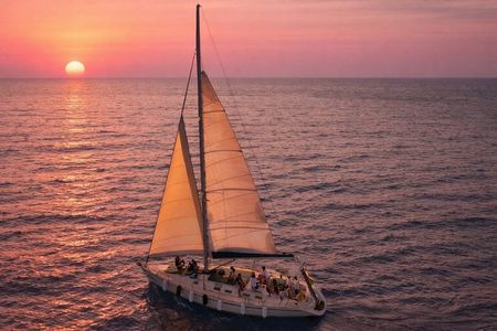 Rhodes Private Luxury Sunset Dinner Cruise Coctails Champagne